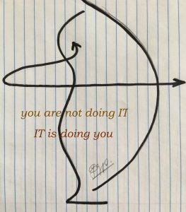 Actor! Let IT happen to you! You are not doing IT. IT is doing you.